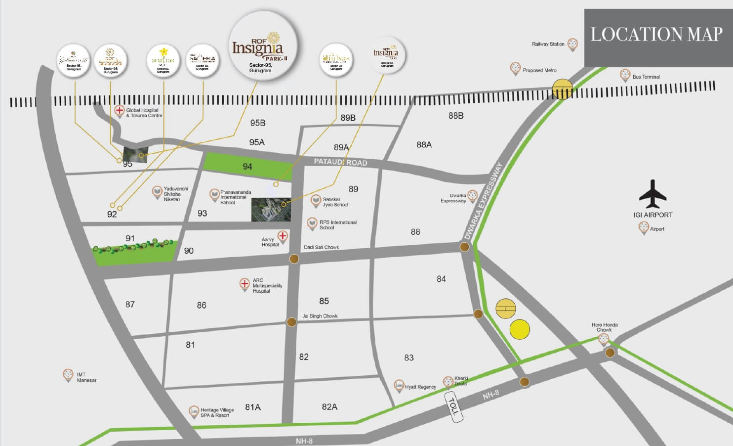Rof insignia park 2 plots