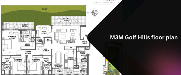 M3M Golf Hills floor plan
